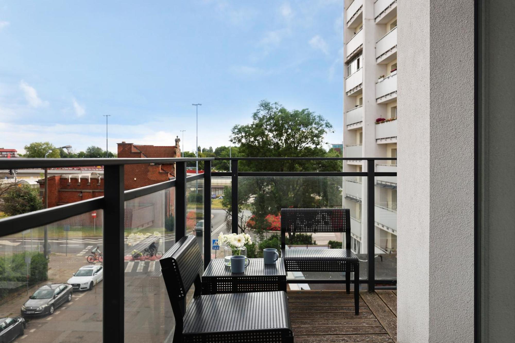 Blue Raven Downtown Apartments Gdańsk Eksteriør bilde